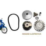 CORREIA + KIT EMBREAGEM PRIMARIA POLIAS ROLETES YAMAHA NEO 115