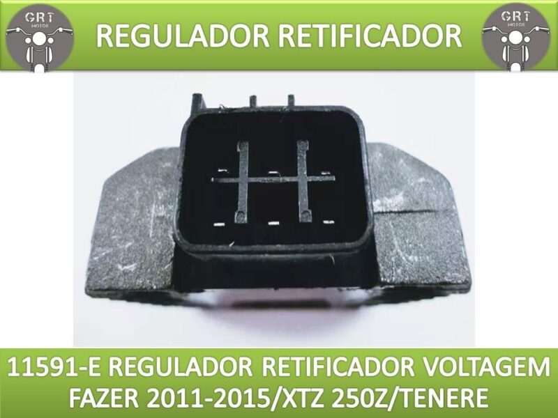 Regulador Retificador Tenere Fazer 250 Ano 11 Em Diante