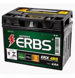 Bateria ERBS 4Ah Biz 100 CG 125 JOG 50 TTR 125 AE 50 BIG BOY 50