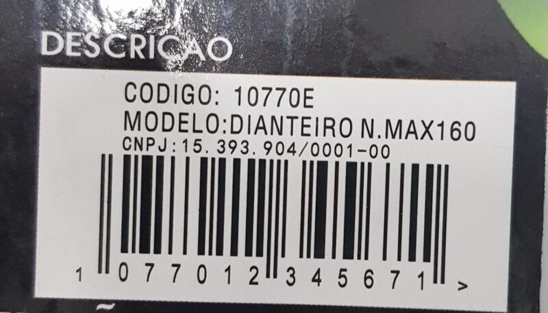 Pastilha Dianteira Yamaha Nmax 160 - 1º Linha - Promoção