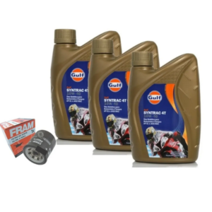 Kit Troca Oleo Sintetico Gulf 10w40 3litros + Filtro Ph6018