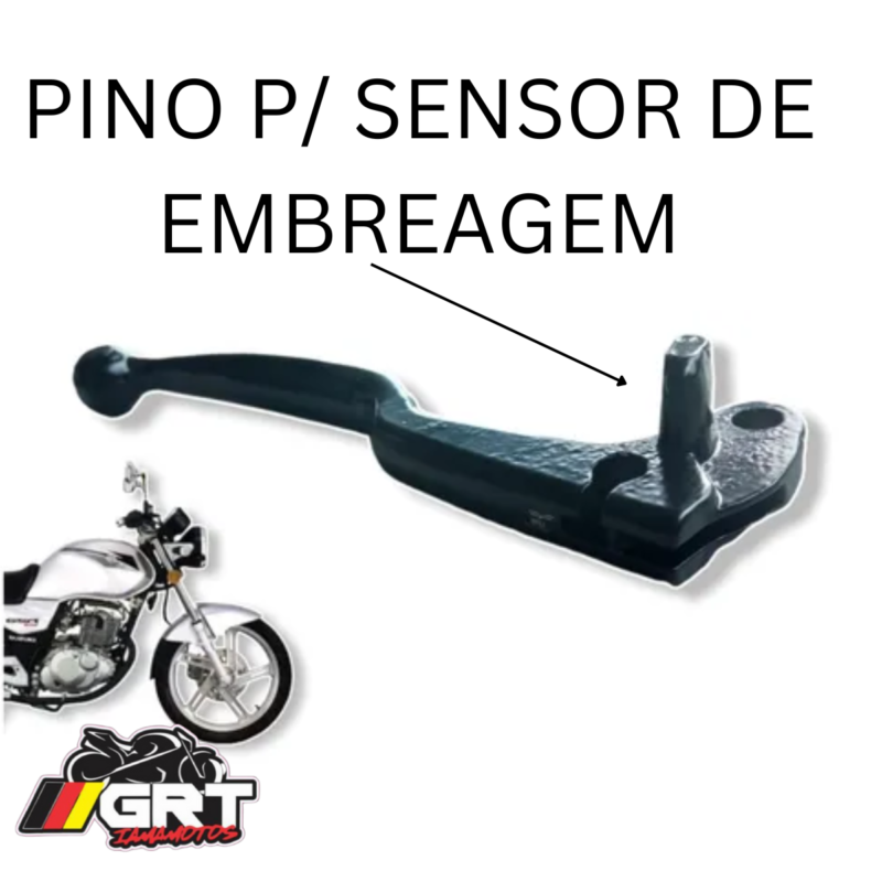 MANETE DE FREIO + DE EMBREAGEM P/ SENSOR GSR 125-150 YES125 11-13 INTRUDER 2012-16 HAOJUE CHOPPER ROAD 150