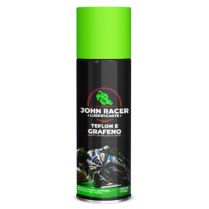 12x Spray lubrificante Corrente moto John Racer 150ml Teflon e Grafeno