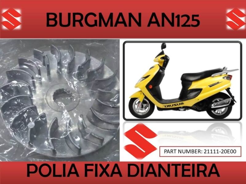 Engrenagem Primária Da Polia Burgman 125 2005 A2010 Original