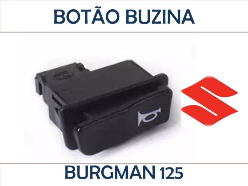 Botao Buzina Burgman 125 - Interruptor Buzina Burgman125