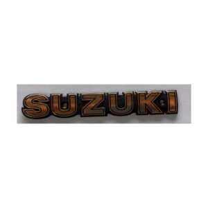 Par emblema do tanque SUZUKI METAL com parafuso