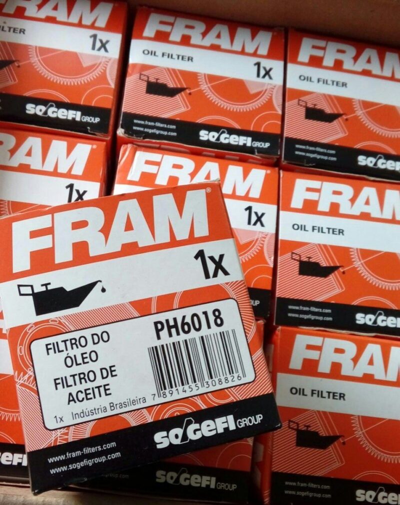 Filtro Óleo Fram Ph6018 Suzuki 600 650 800 1200 1250