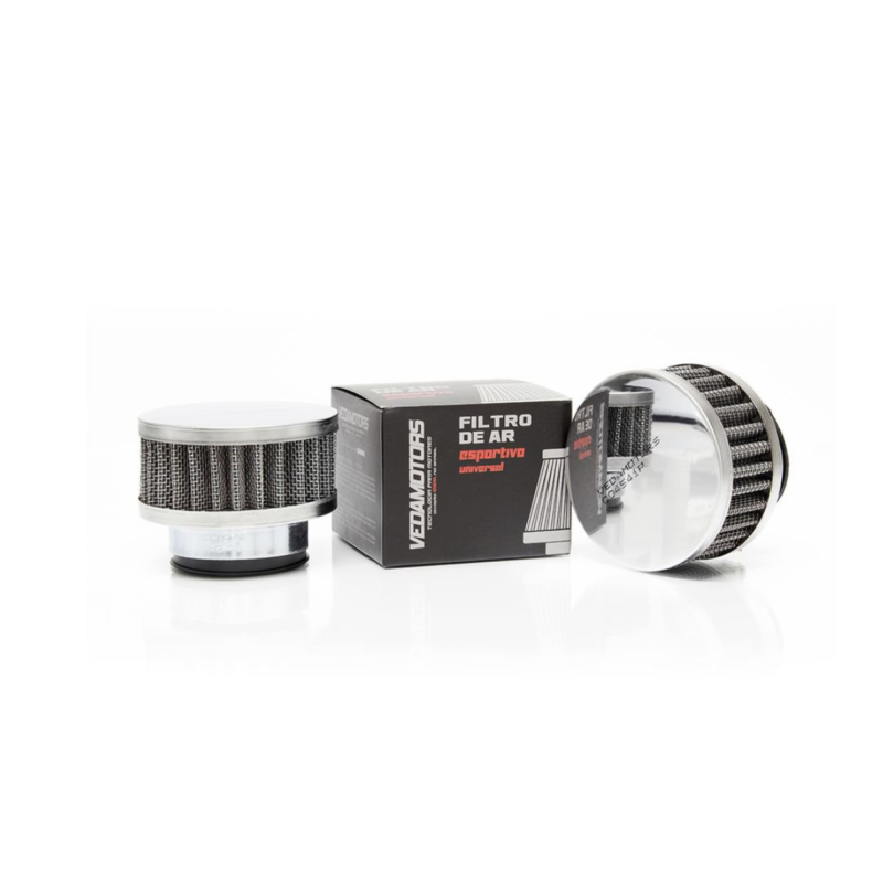 FILTRO AR ALTA PERFORMANCE HDA CG 125 (76-08) PRETO 38,00MM