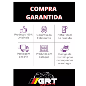 Tampa vedacao lateral cabeçote intruder yes gsr 125 150