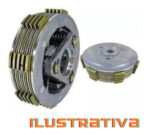 Kit Embreagem Completa Honda Titan160 Fan 160 Bros Xre190