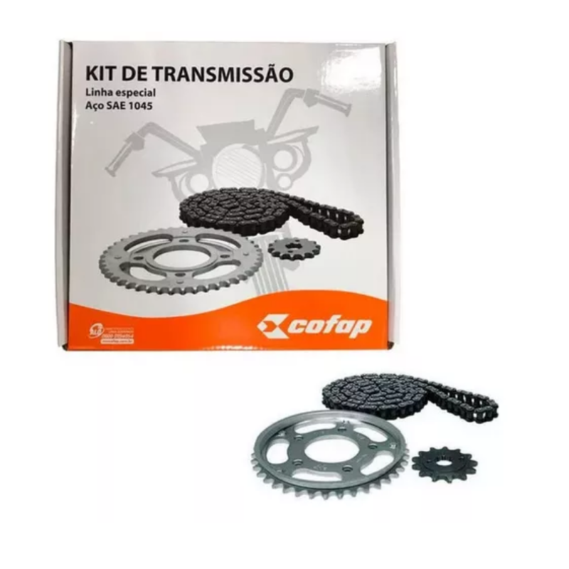 KIT RELAÇAO P/ HONDA XRE300 XRE 300 520HX104L 39X13