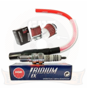 KIT IBOOSTER + VELA IRIDIUM + FILTRO ESPORTIVO TITAN150