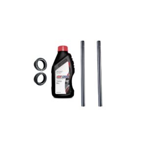 PAR TUBO INTERNO SUSPENSAO HONDA CG150 RETENTOR + OLEO 500ML