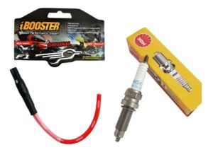 Vela Ignicao Cb250f Twister Ngk Lmar7h9ds + Cabo Ibooster F1